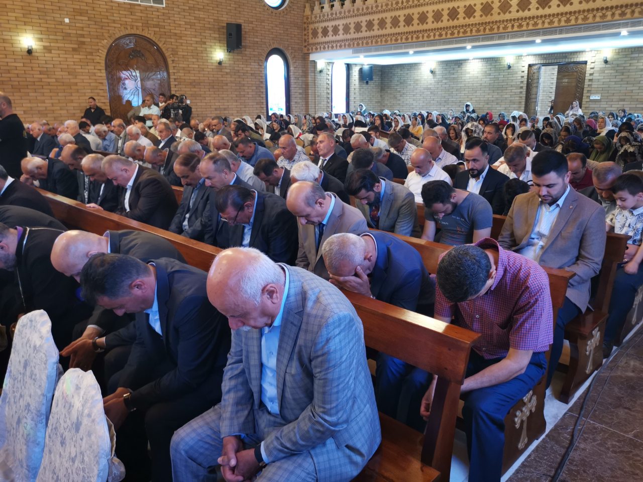 PHOTOS: Church renovated by Hungary reopens in Kurdistan's city of Soran